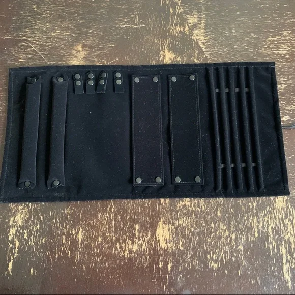 Zebra print jewelry roll - Picture 2 of 5